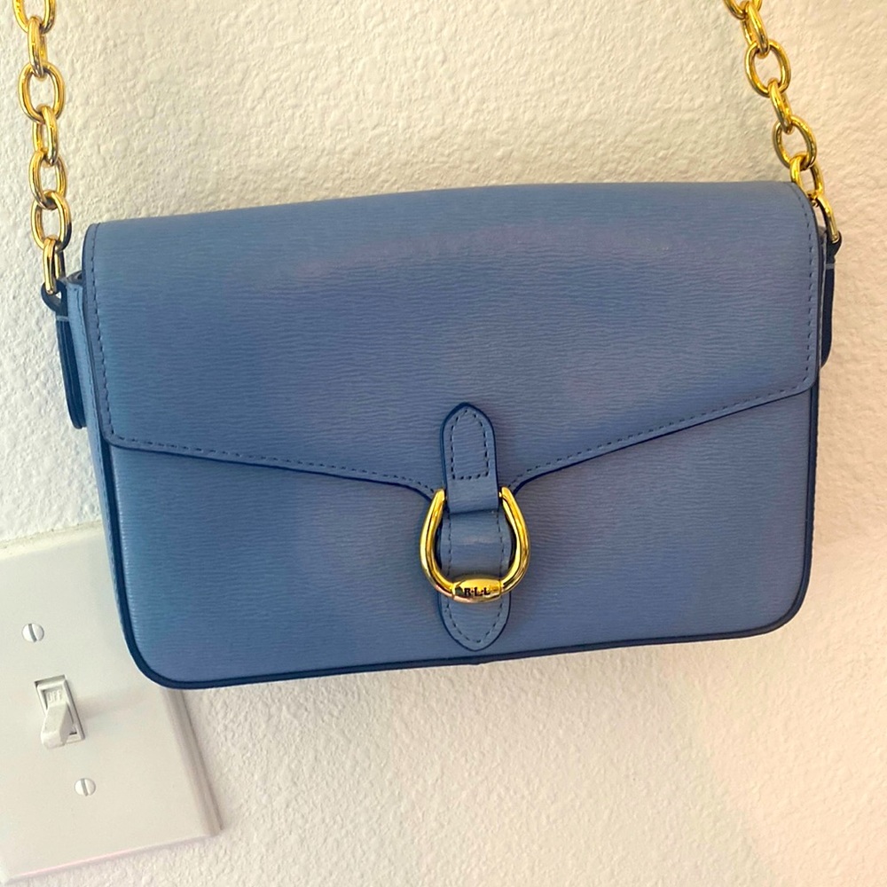 Light blue Ralph Lauren purse